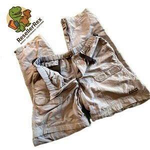 Royal Robbins‎ Mens Convertible Zip Off Cargo Pants Khaki Size M Long